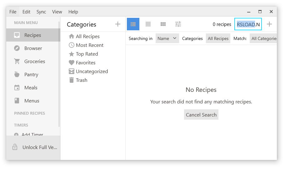 Paprika Recipe Manager